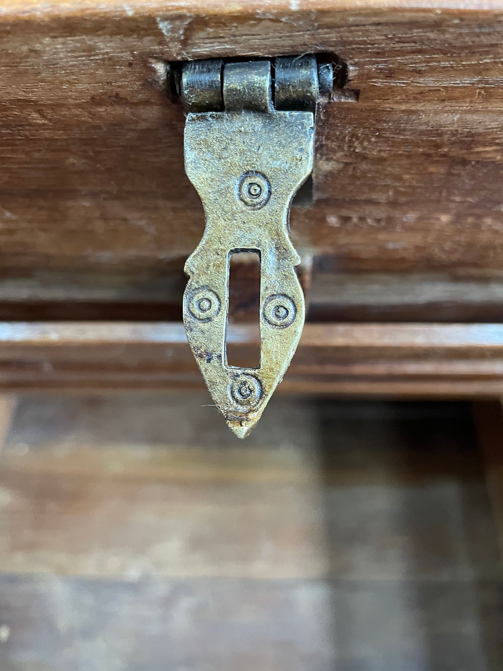 Miniature : Inde, un pupitre écritoire en bois de teck