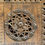 Miniature : Inde. Table basse en bois de teck massif sculptée main.