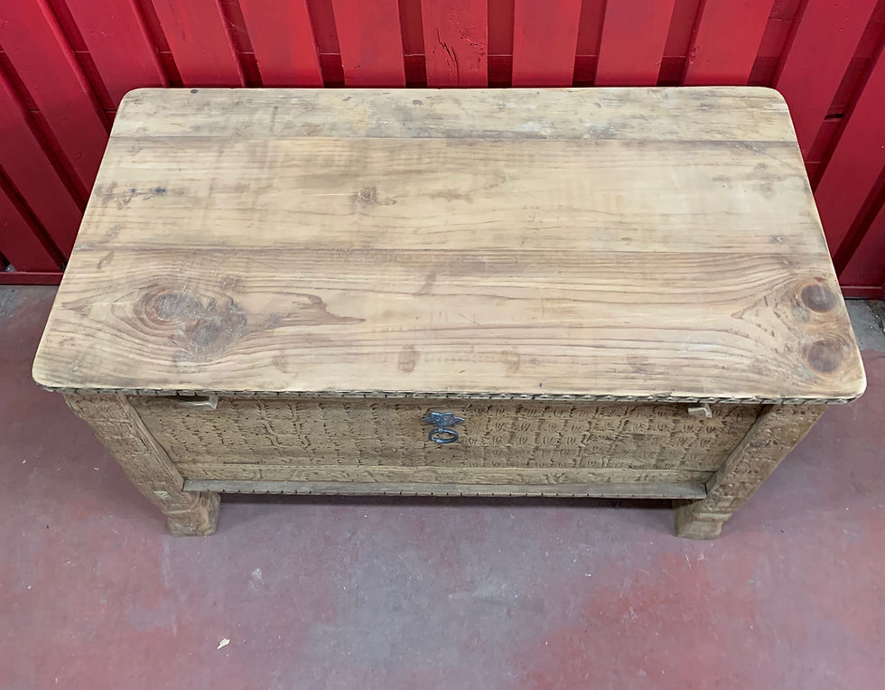 Miniature : Coffre-Table, Vallée de Swat, XXe siècle