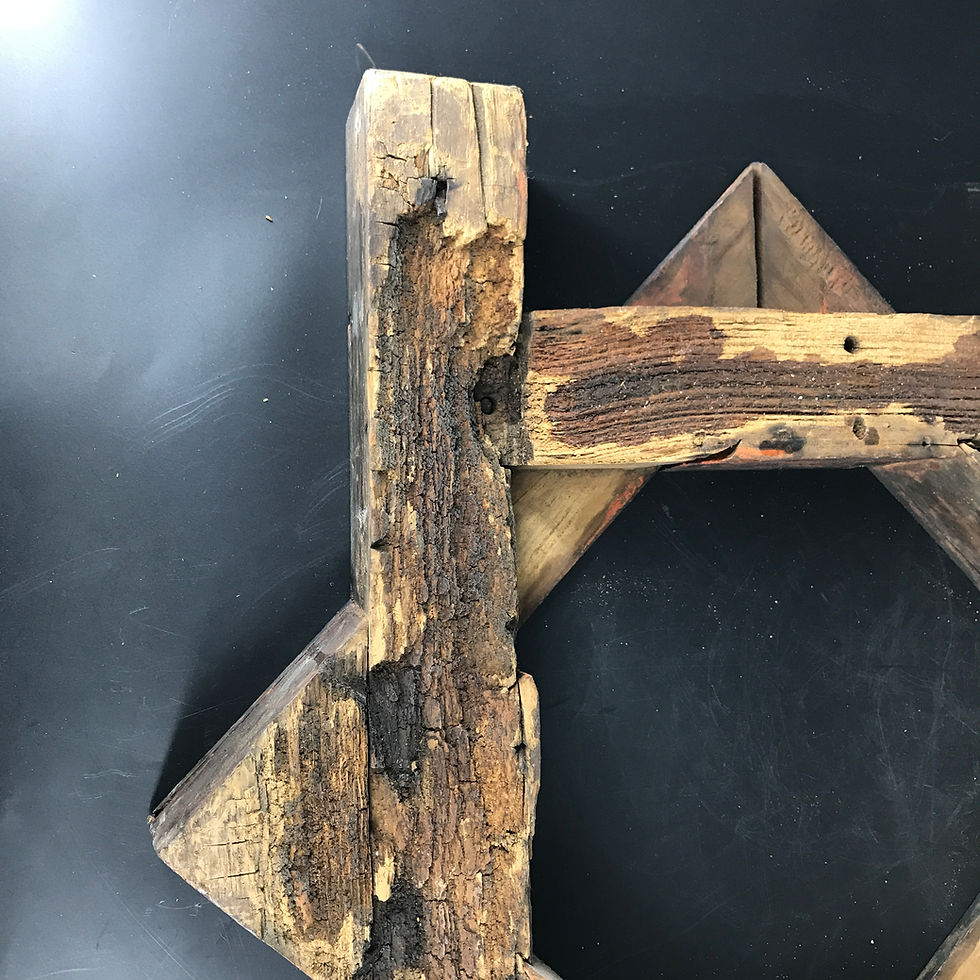 Miniature : Rare CAISSON DE PLAFOND OCTOGONAL, Maroc, XIXème