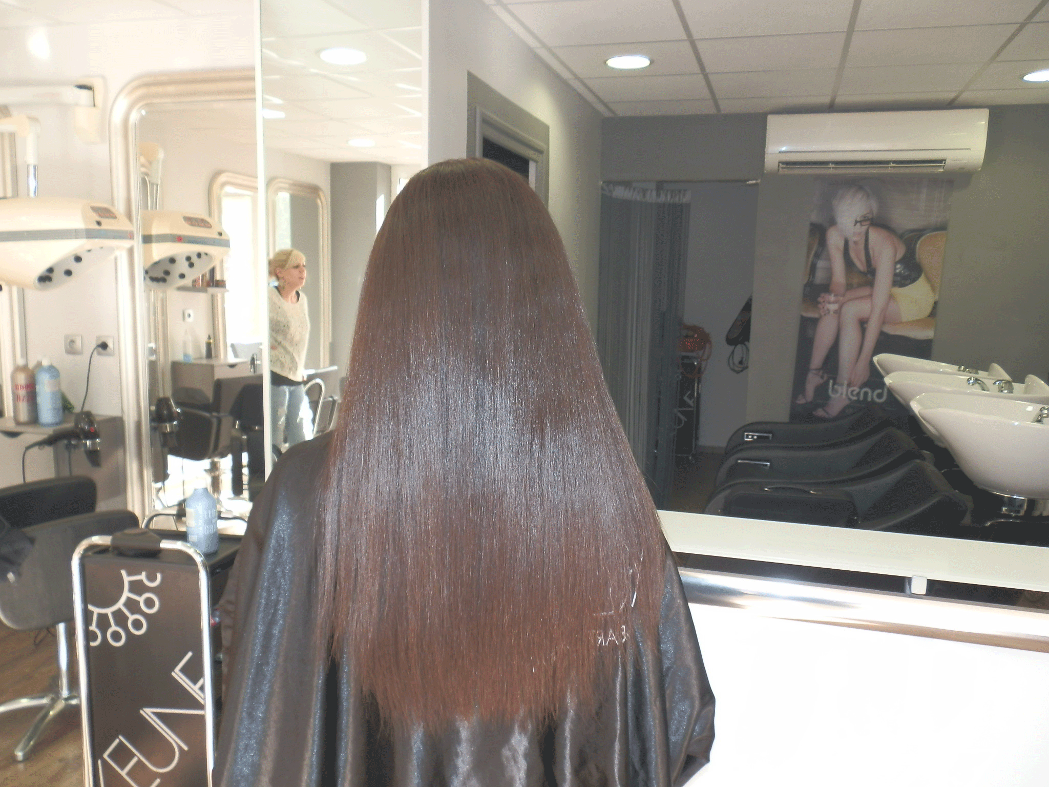 après lissage