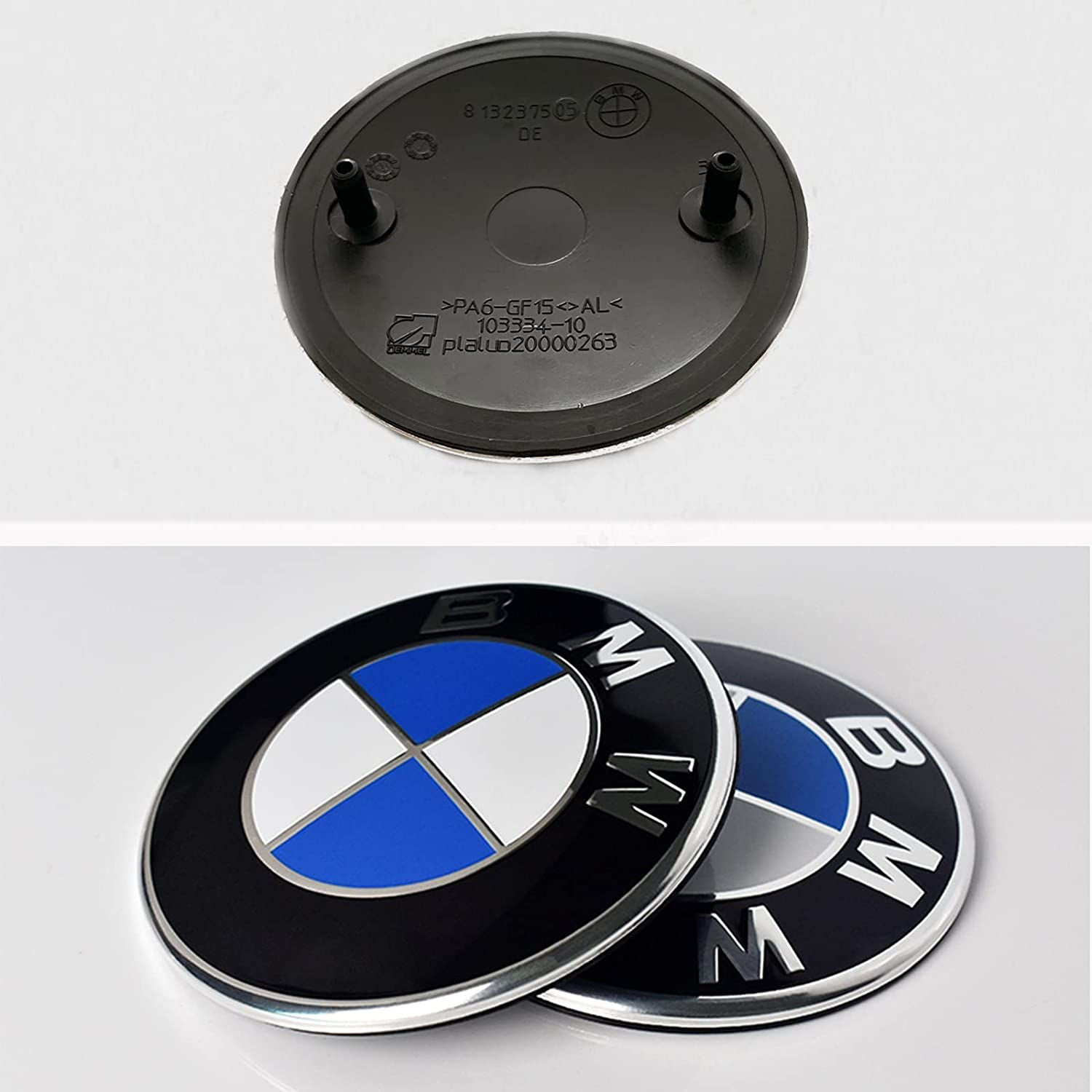 BMW REPLACEMENT 82MM BOOT TRUNK BONNET BADGE EMBLEM E38 E39 E46 E60 E90 X5