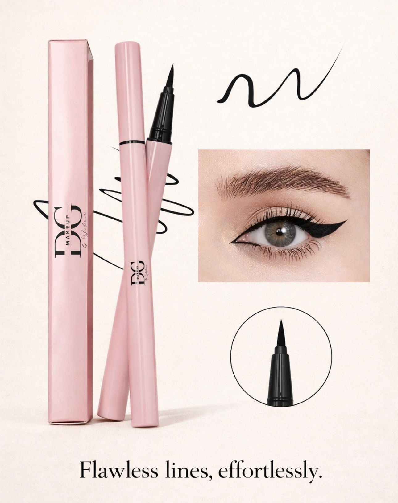Long-Lasting Black Eyeliner