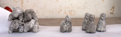 Figurine,2016, concrete Casting
