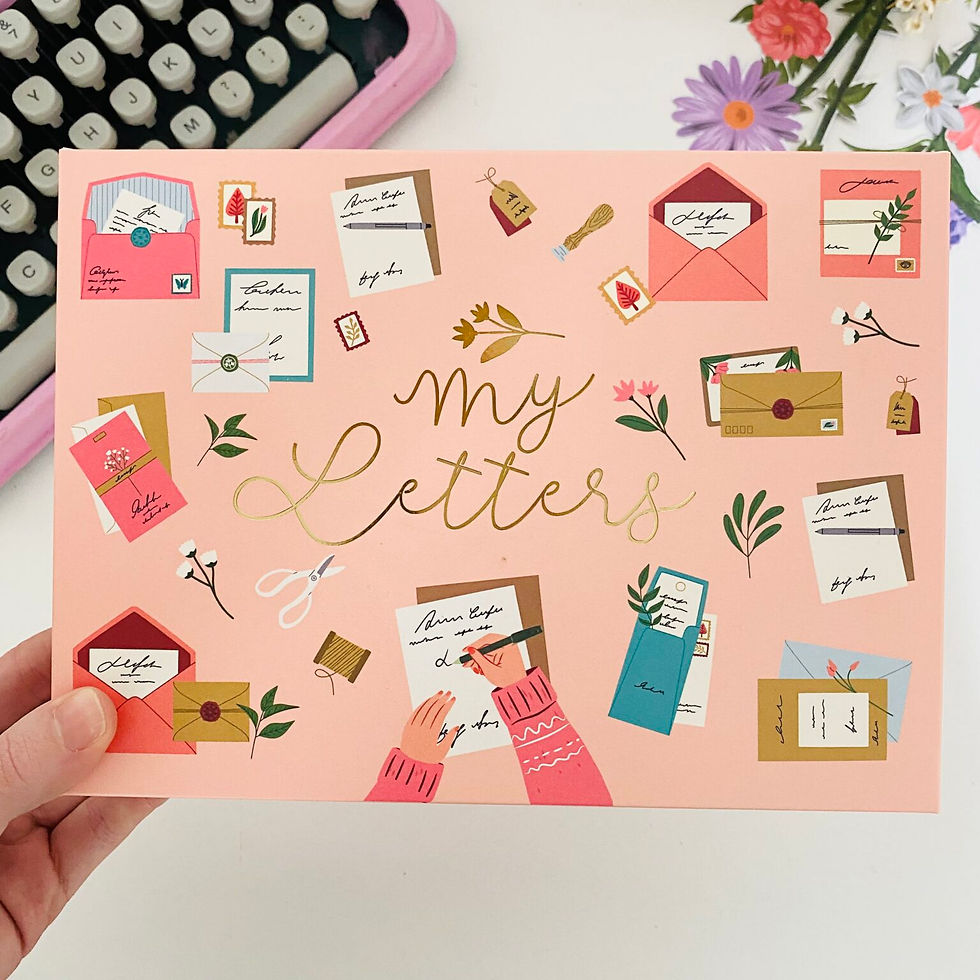 Miniatura: CAIXA COM 12 PAPEIS DE CARTA DECORADOS BUENDIA
