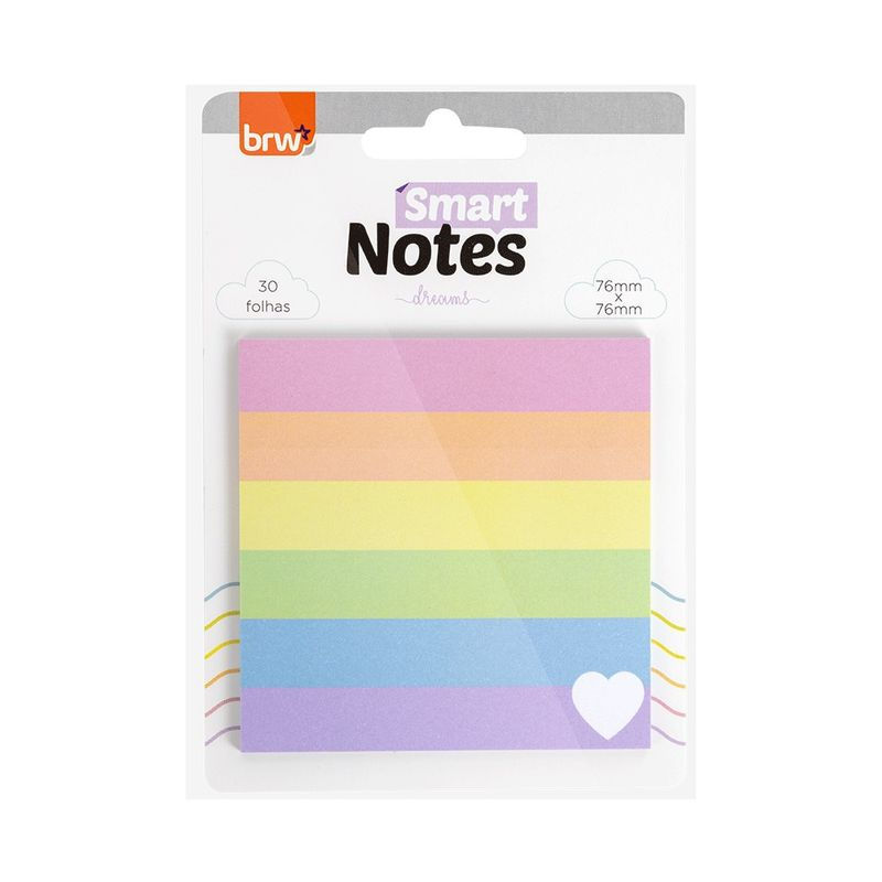 BLOCO SMART NOTES 76X76MM - DREAMS - 30FLS Unidade