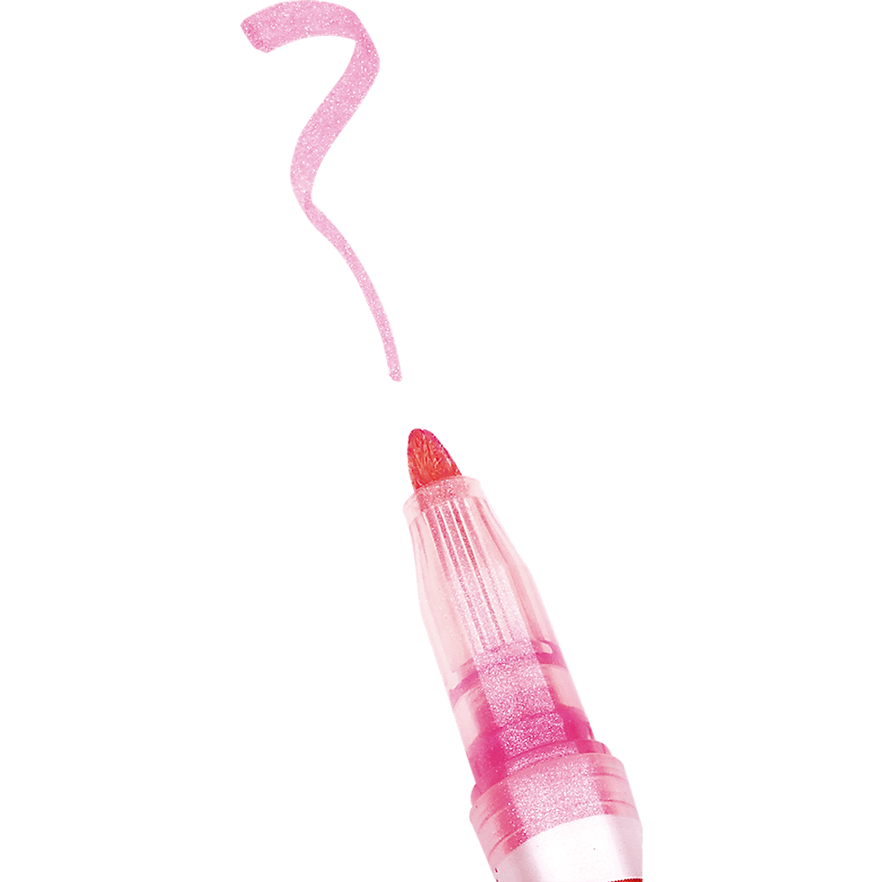 Miniatura: MARCA-TEXTO GLITTER BRW KIT-Unidade