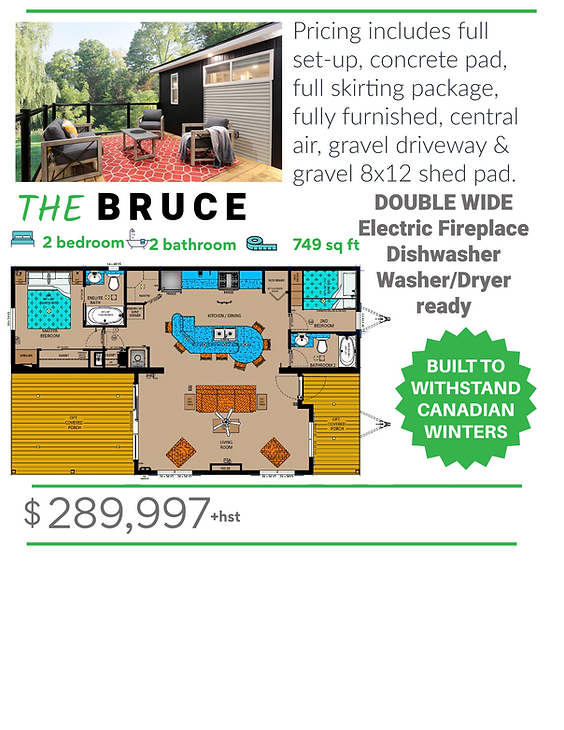 Spacious and refined. Featuring premium upgrades and ample room for hosting friends in the heart of Bruce county.