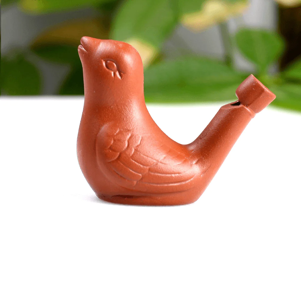 Clay Bird Water Whistle Tiny Tall Teacher