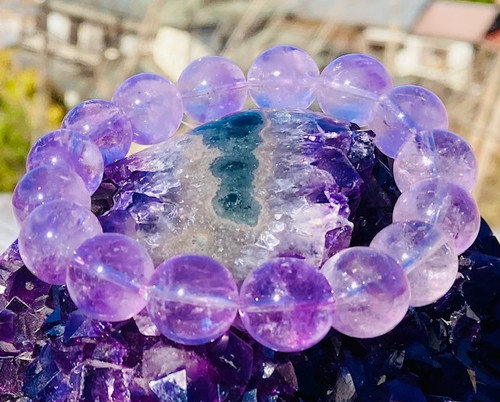 8a☆特別ご奉仕☆愛の守護石♡【ラベンダーアメジスト✳︎スモーキー】❤️