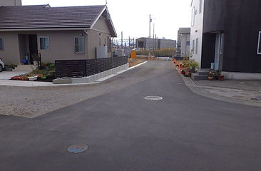 造成道路工事着手前2