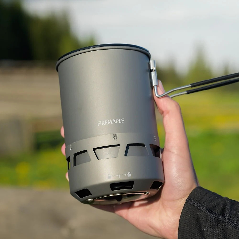 Thumbnail: FIREMAPLE Petrel Quickboil Pro System 600ml - Outdoor Cooking Pots and Stove