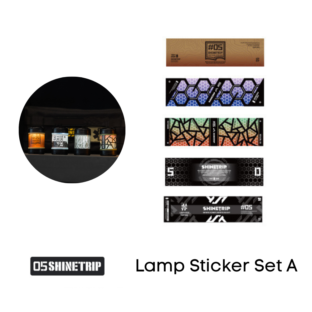 SHINETRIP St-05 Light Catcher Spinning Lamp Stickers