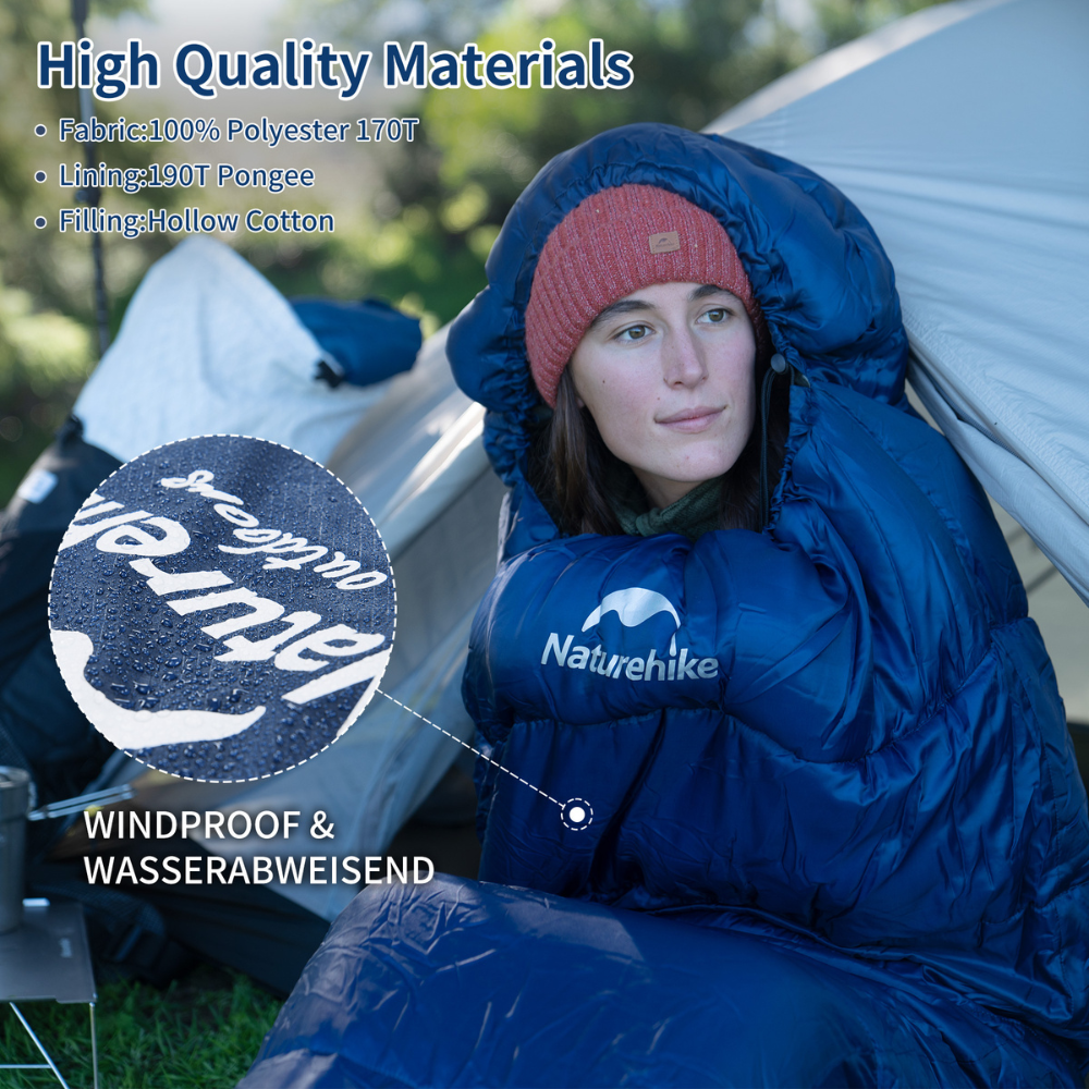 NATUREHIKE Mummy Cotton Sleeping Bag