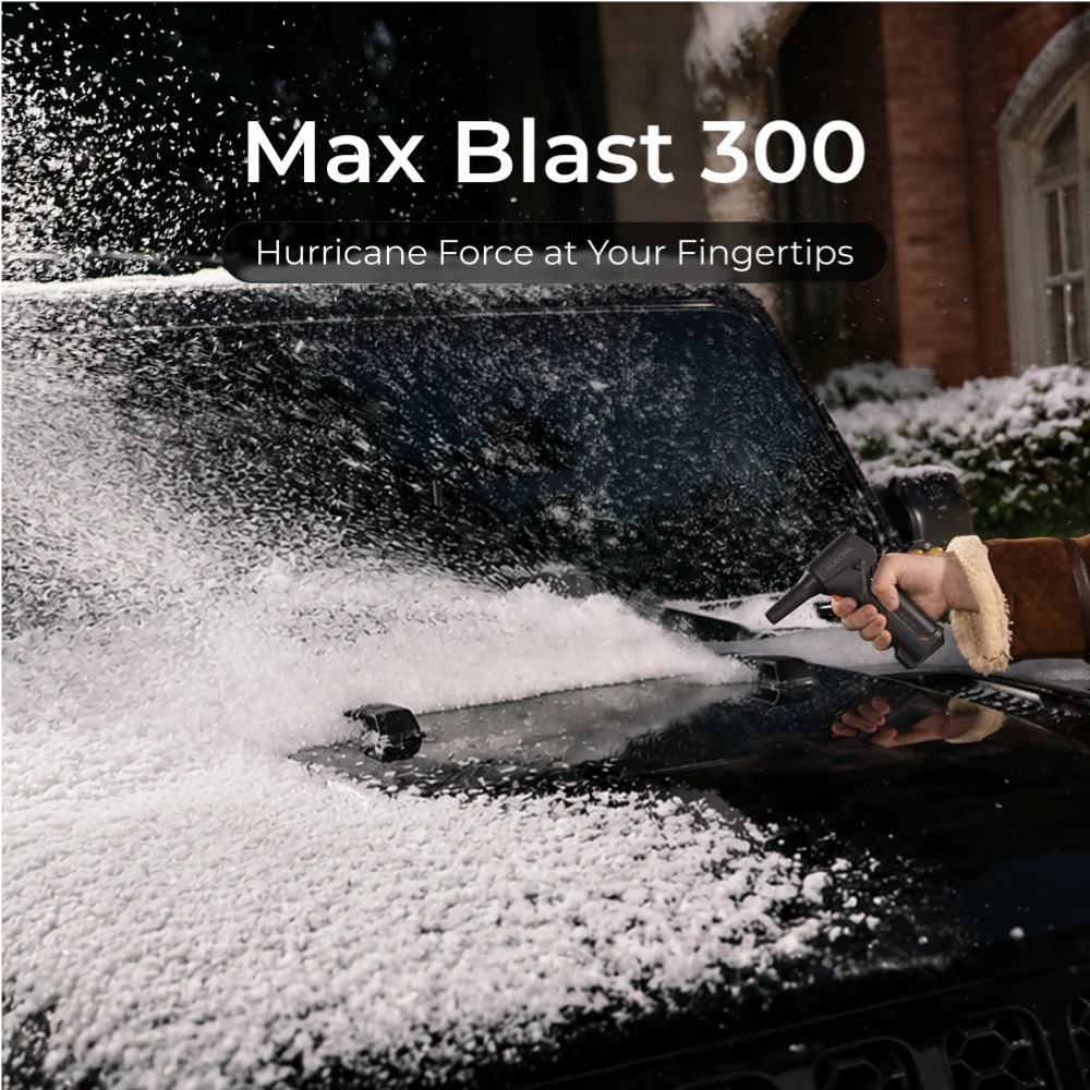 FLEXTAIL MAX BLAST 300- 300g Blowing Force, Fingertip Control Air Duster