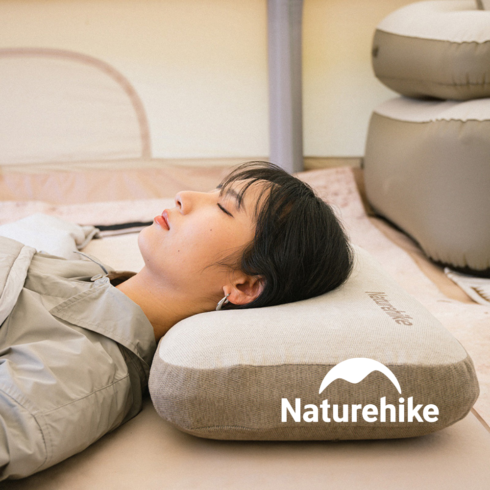 NATUREHIKE Outdoor Memory Foam Comfort Square Pillow