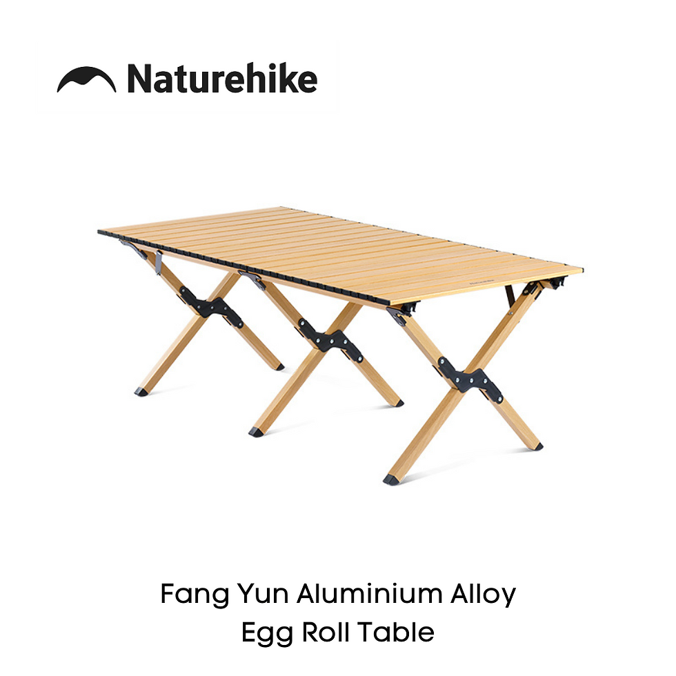 Thumbnail: NATUREHIKE Star Jane L01 Aluminium Alloy Egg Roll Outdoor Camping Table