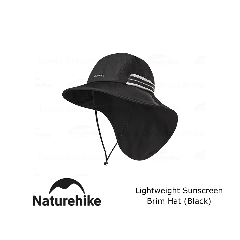 Thumbnail: NATUREHIKE Lightweight Sunscreen Brim Hat