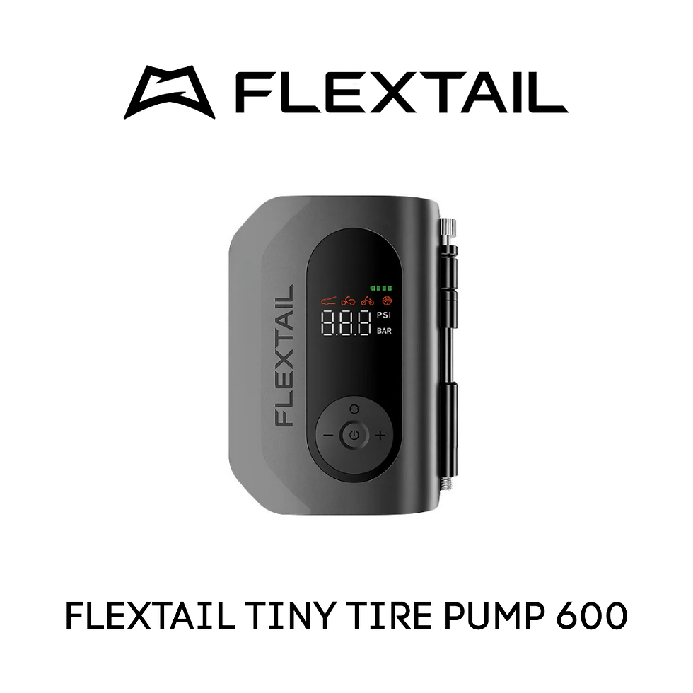 Thumbnail: FLEXTAIL Tiny Tire Pump 600 Portable Electric Tyre Inflator Cordless Air Compres