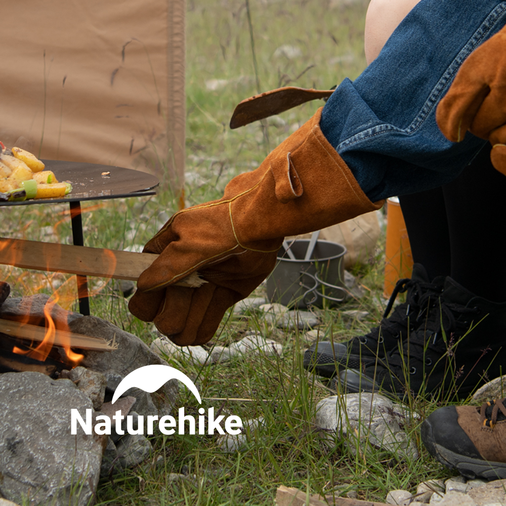 NATUREHIKE Fire Retardant Leather Gloves