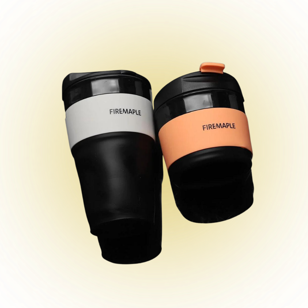 FIREMAPLE Collapsible Coffe Cup 350ml Titanium Silicone