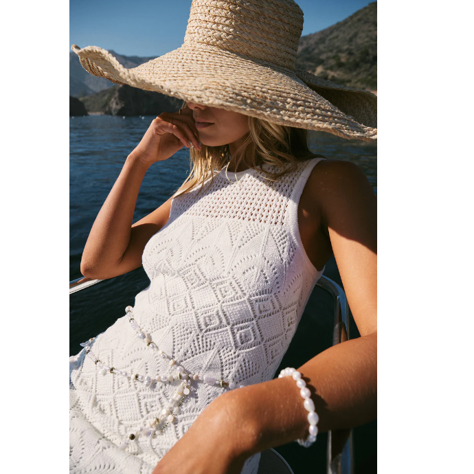 Thumbnail: Z SUPPLY - MALLORCA MIDI DRESS IN WHITE