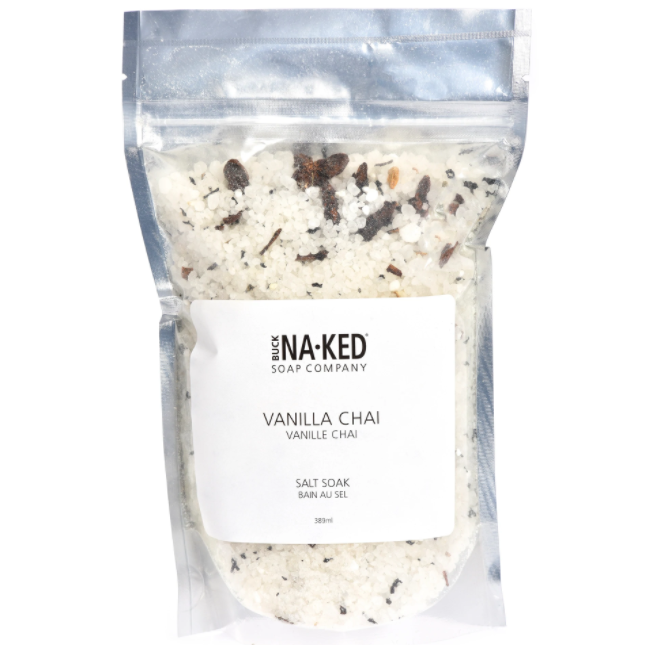 BUCK NAKED - VANILLA CHAI SALT SOAK