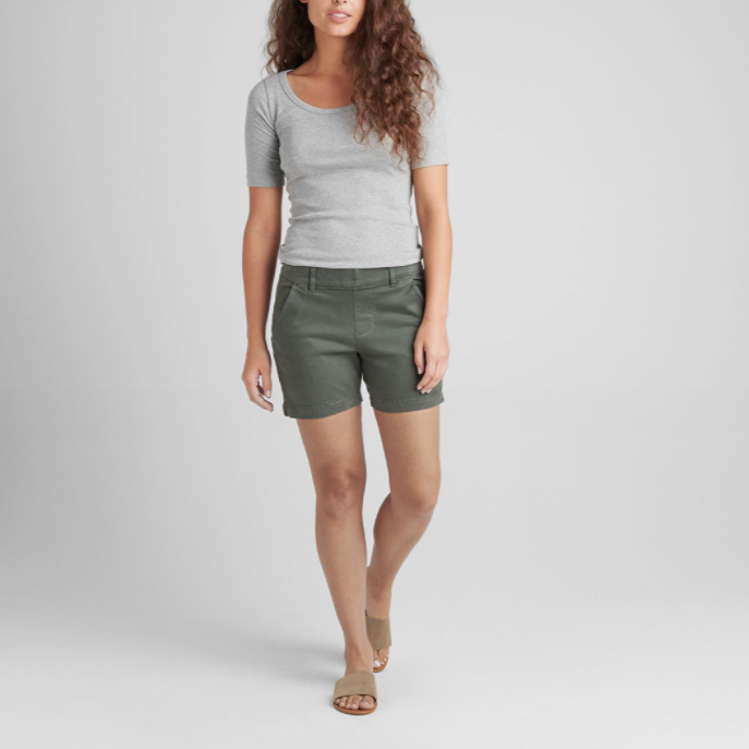 JAG - MADDIE MID RISE 5-INCH PULL ON SHORT