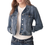 Thumbnail: SILVER JEANS - FITTED JEAN JACKET