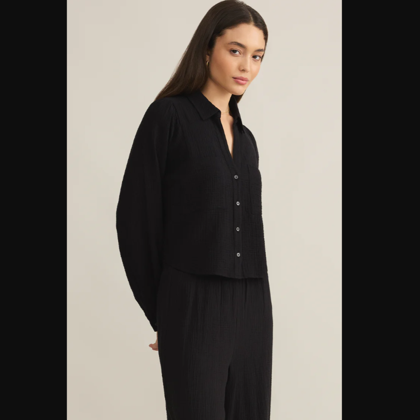 Z SUPPLY - CAMPO BUTTON UP GAUZETOP