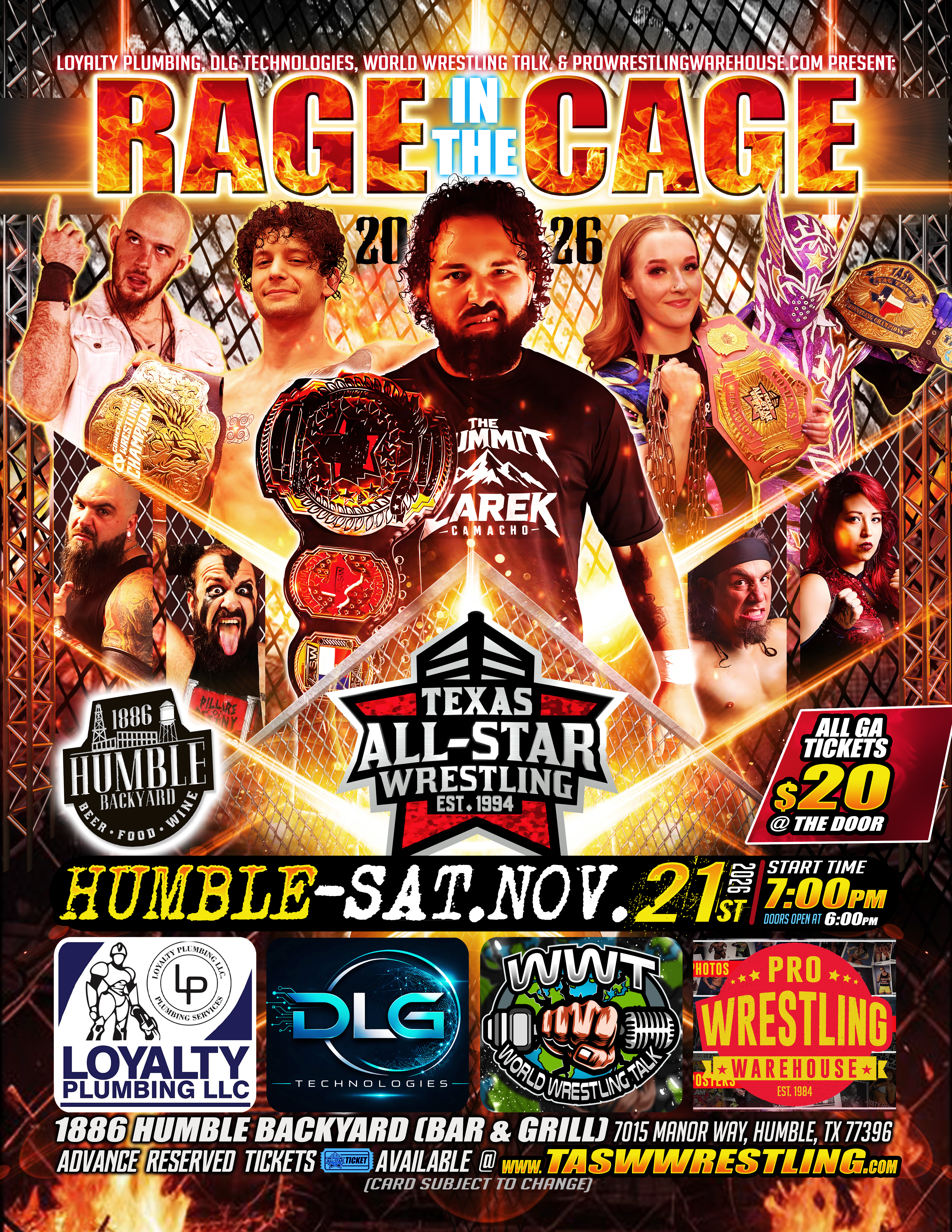 RAGE IN THE CAGE