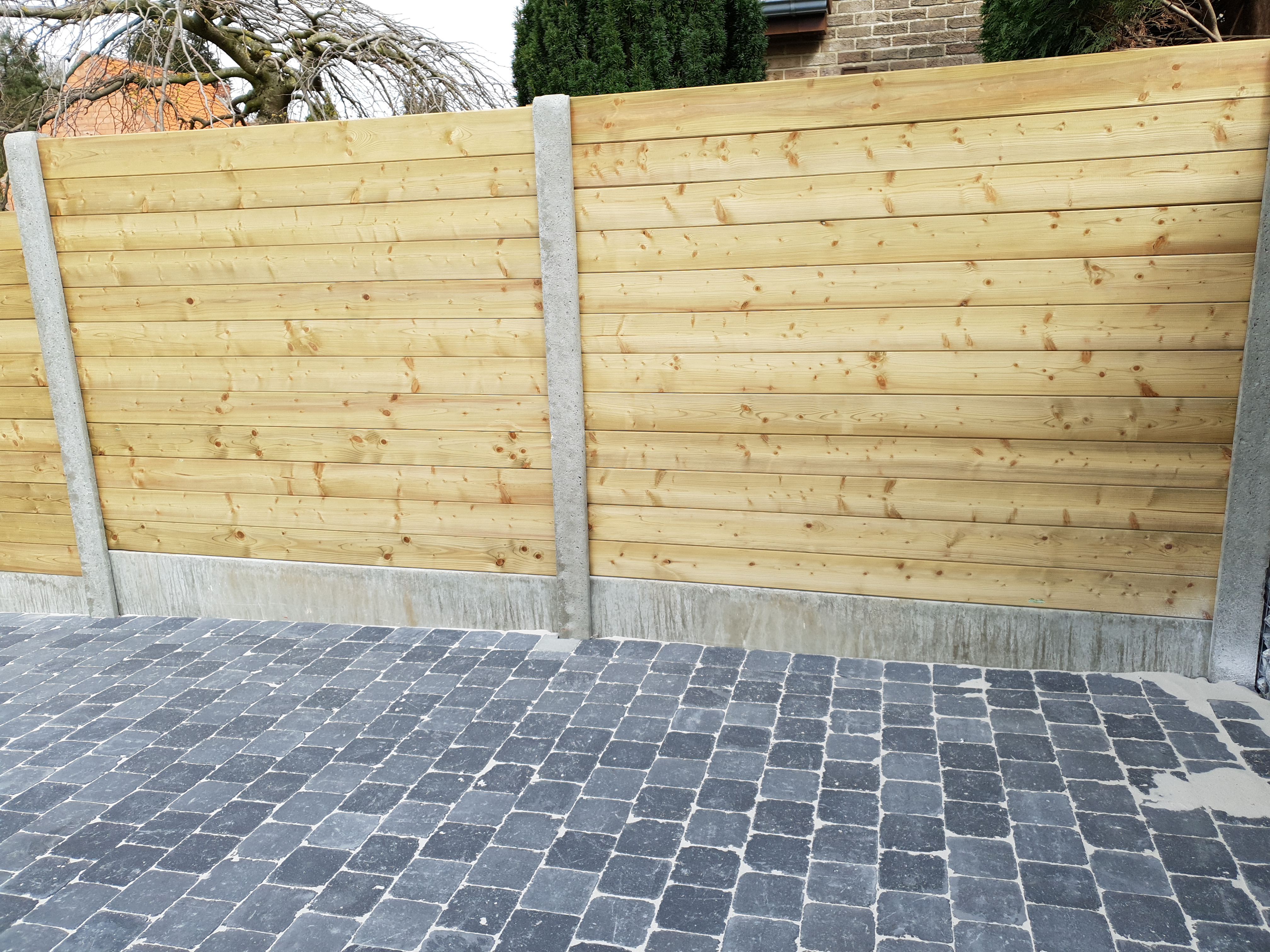 Project Betekom | Houten afsluiting