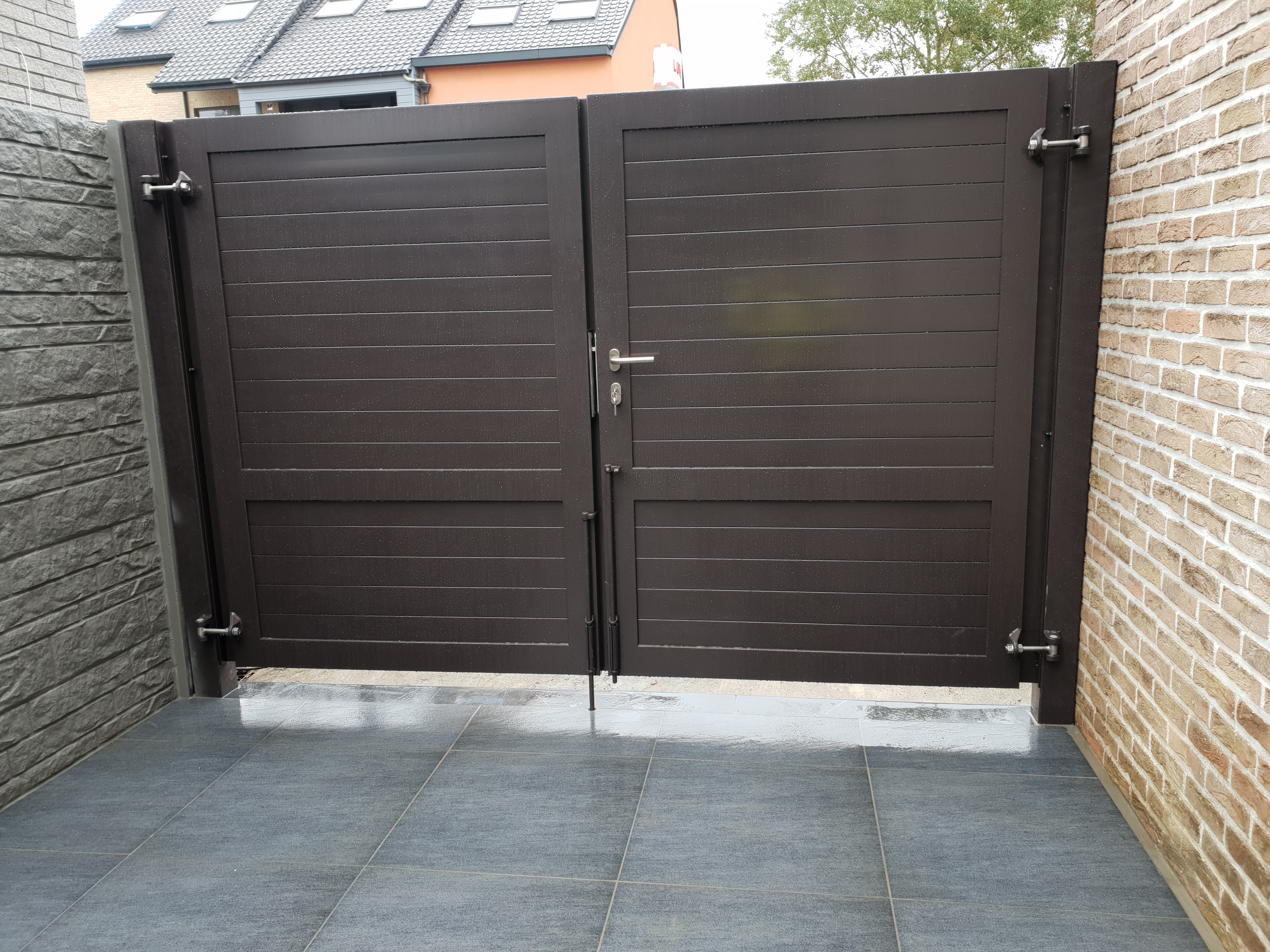 Aluminium Poort