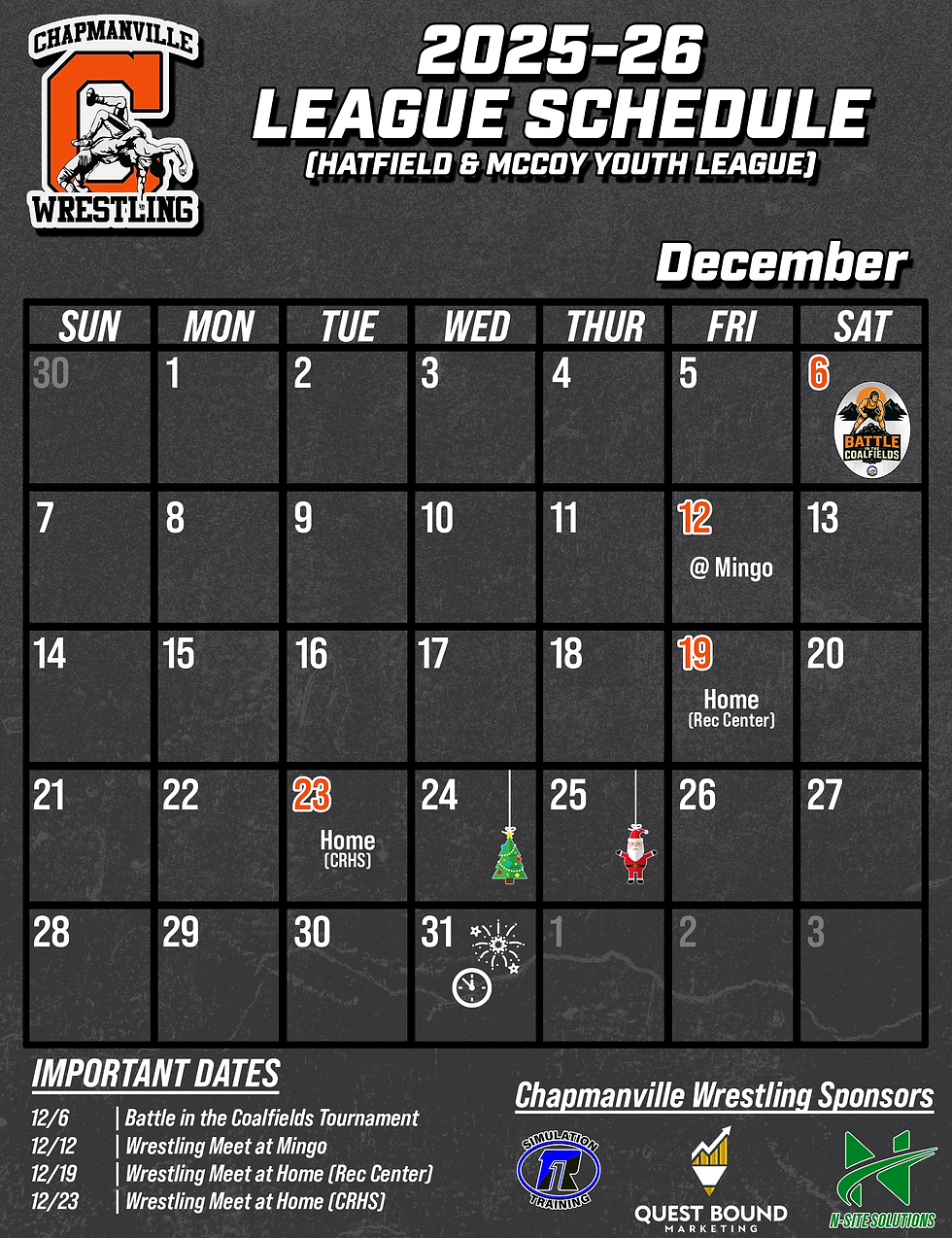 League Schedule - December.png