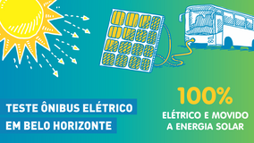 Ônibus elétrico começa a ser testado em Belo Horizonte