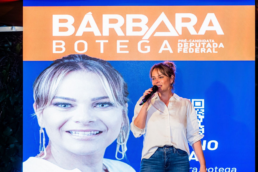 Partido Novo oficializa a candidaturade Bárbara Botega à Câmara dos Deputados