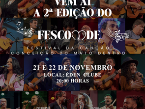 Conceição do Mato Dentro: 2ª edição do FESCOMDE