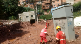 MUITOS ESTRAGOS NO AGLOMERADO DA SERRA