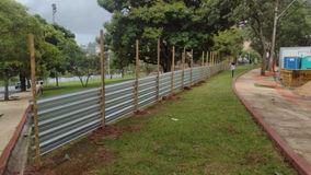 Começa a reforma da Praça do Papa