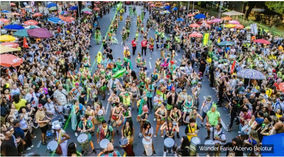 Carnaval de BH tem projeção internacional com visita de jornalistas portugueses