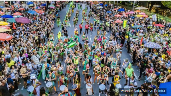 Carnaval de BH tem projeção internacional com visita de jornalistas portugueses