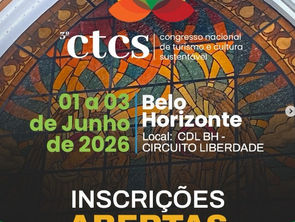 Belo Horizonte recebe congresso nacional e coloca Minas no centro do turismo sustentável e da economia criativa