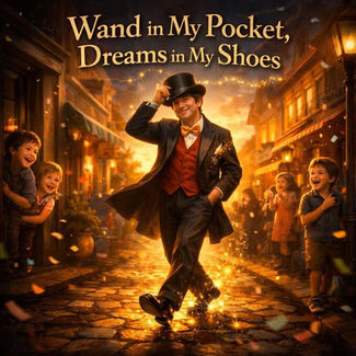 This whimsical pop tune by magicbyclintbarkhouse976 sparkles with childlike wonder and carnival charm. It paints the portrait of a joyful magician who carries everyday magic in his pocket and dreams in his shoes—turning sidewalks into stages and smiles into spells. With playful lyrics and a warm, storytelling tone, the song celebrates kindness, imagination, and the belief that wonder lives in how we care for one another