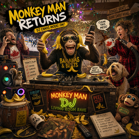 “Monkey Man Returns: The Celtic Comeback” swings back into the spotlight with wild energy and mischievous charm. This track by magicbyclintbarkhouse976 blends playful storytelling with a pulsing, jungle‑themed beat, following the legendary Monkey Man as he leaps, flips, and outsmarts every challenge in his path. It’s bold, rhythmic, and packed with personality — a musical comic book brought to life.