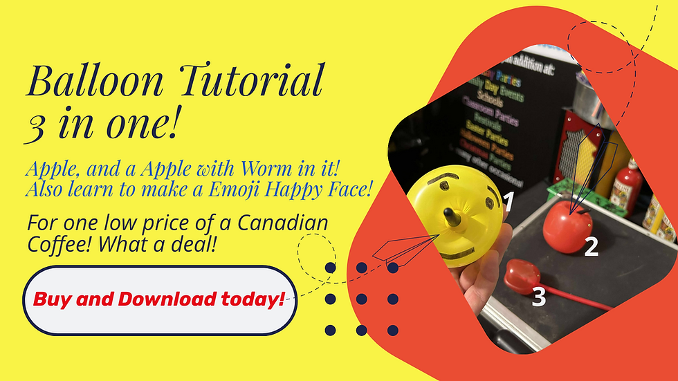 Thumbnail: 3 small balloon creations in one Balloon Tutorial!