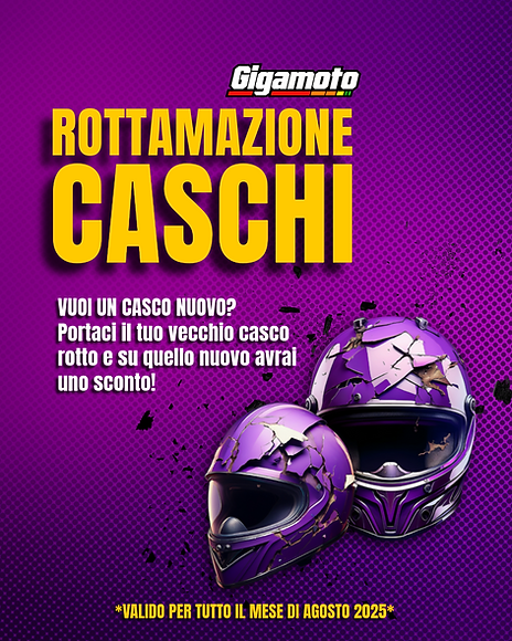 ROTTAMAZIONE caschi gigamoto vigevano