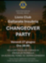 Lions International Distretto 108 Ib1 Changeover Party