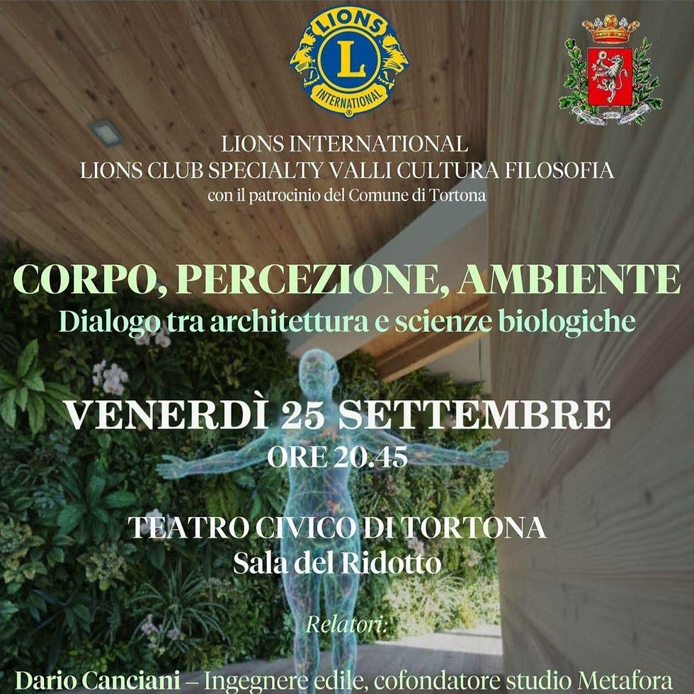 CORPO, PERCEZIONE, AMBIENTE