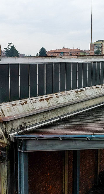 bonifica della copertura in MCA (Manufatti Contenenti Amianto)