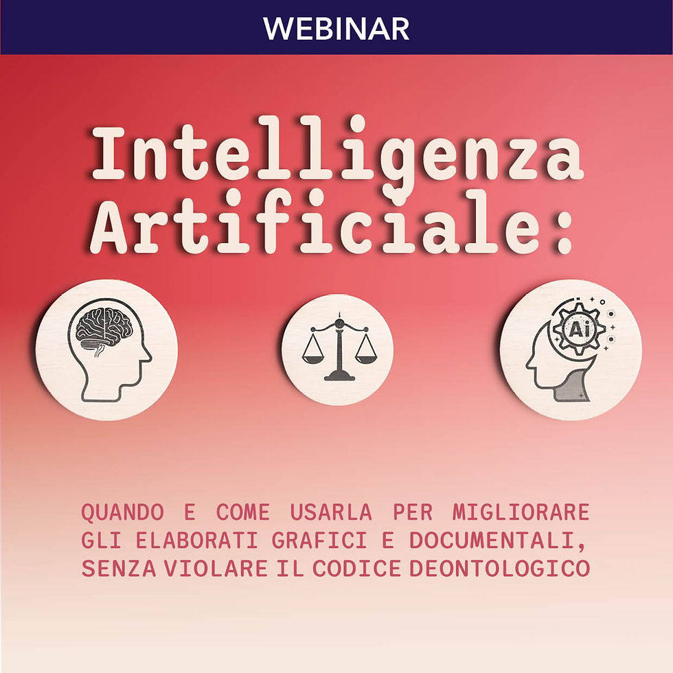 Intelligenza Artificiale: quando e come usarla per migliorare gli elaborati grafici e documentali